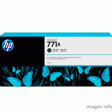 Tinta HP B6Y15A 771A Matte Black 775ml CE037A