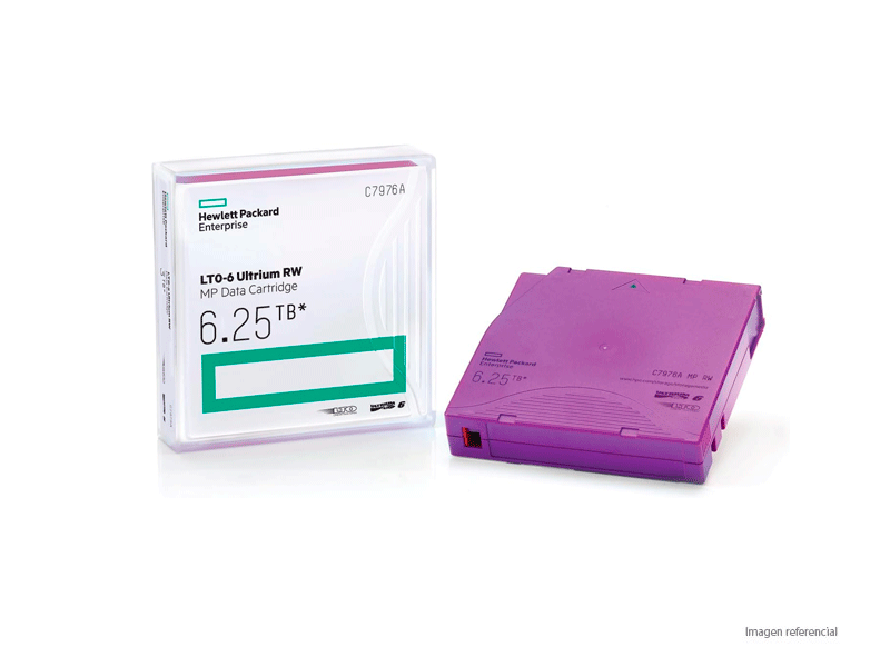 C7976A Data Tape HP Ultrium 6 2.5TB 6.25TB C7976A