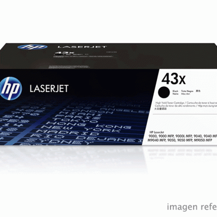 Toner HP C8543X 43X LaserJet 9000 9040 Negro 30,000 Paginas