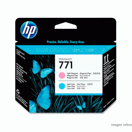 Cabezal HP CE019A 771 magenta claro cian claro