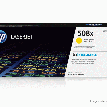 Toner HP CF362X 508X M553dh M577dn Yellow 9500 paginas