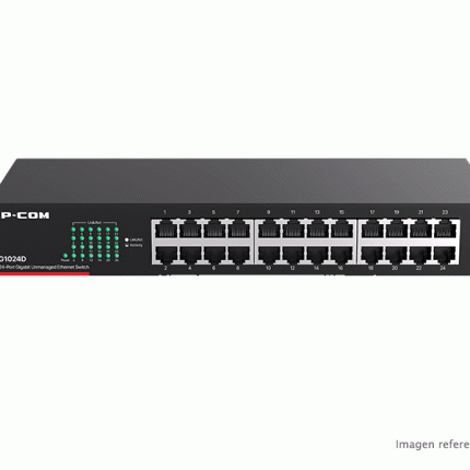Switch IPCOM G1024D 24 puertos 10/100/1000 mbps gigabit ethernet