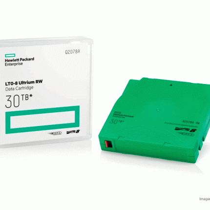 Cinta de datos HP Ultrium 8 12TB 30TB Q2078A