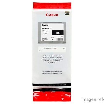 Tinta Canon PFI-321BK Negro imagePROGRAF TM-250 TM-350 TM-355 2890C001AA 300ml
