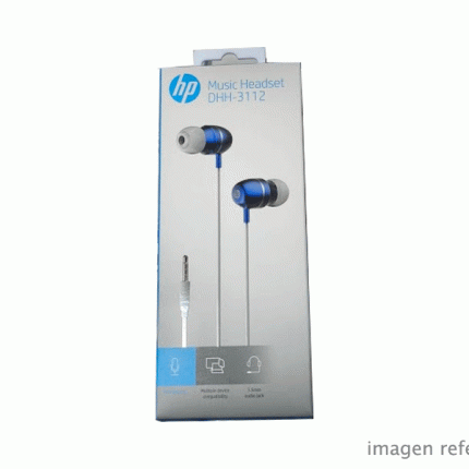 Audifonos In-Ear HP DHH-3112 Azul Con Microfono y Control Volumen 2B287AA