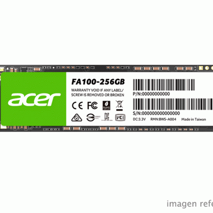 SSD M.2 Acer FA100 256GB NVMe Gen3 BL.9BWWA.118