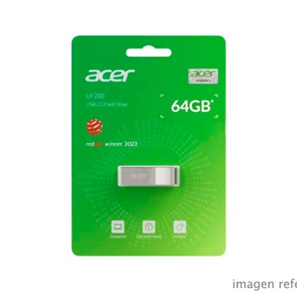 Memoria USB 8GB Acer UM310 3.2 Metal BL.9BWWA.578