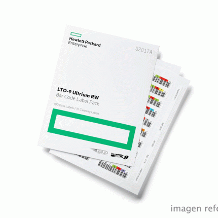 Etiquetas HP Q2017A Ultrium-9 RW Bar Code Pack