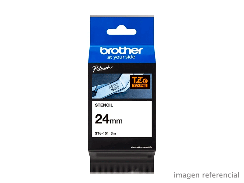 STE151 Cinta Brother STE151 No Adhesiva Termica 3 Metros Para P-Touch