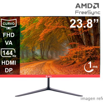 Monitor Curvo Teros TE-2403S 23.8" FHD VA 144Hz 1ms