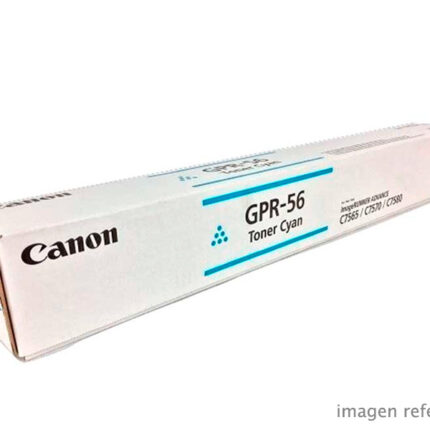 Toner Canon GPR-56 Cyan imageRUNNER ADVANCE C7565i C7570i C7580i 66500 Paginas 0999C003AA