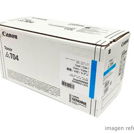 Toner Canon T04 Cyan imageRUNNER ADVANCE C475i C475iF C475iFZ 27500 Paginas 2979C001AA
