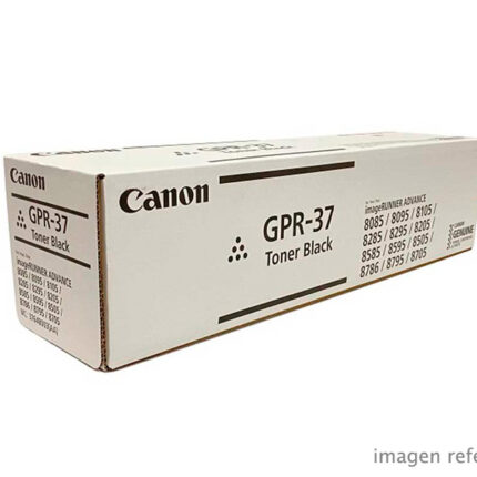 Toner Canon GPR-37 Black 3764B003AA 70,000 Páginas