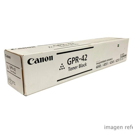 Toner Canon GPR-42 Negro imageRUNNER ADVANCE 4051 4045 4251 4245 34200 Paginas 4791B003AB