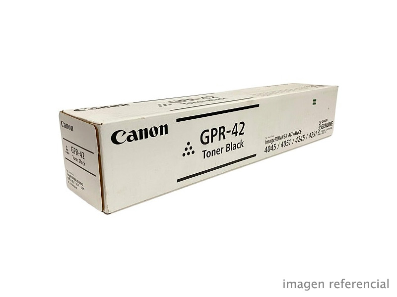 4791B003AB Toner Canon GPR-42 Negro imageRUNNER ADVANCE 4051 4045 4251 4245 34200 Paginas 4791B003AB