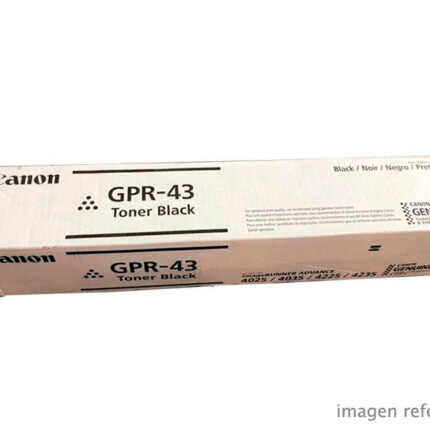 Toner Canon GPR-43 Negro imageRUNNER ADVANCE 4035 4025 4235 4225 32200 Paginas 4792B003AA