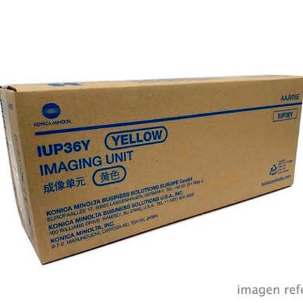 Unidad de Imagen Konica Minolta IUP36Y Amarillo 100,000 Páginas Bizhub C3320i AAJV06E