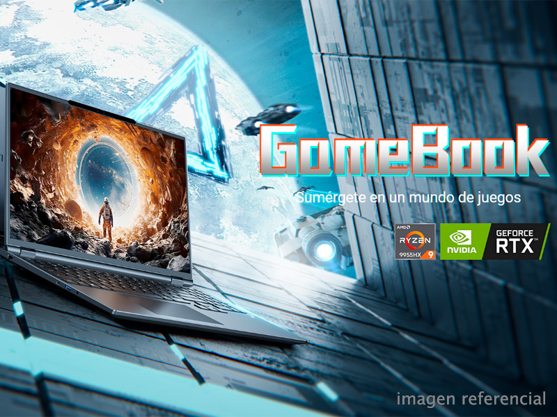 GAMEBOOK-16 Notebook Chuwi GameBook 16 AMD Ryzen 9 9955HX 32GB DDR5 1TB SSD GeForce RTX 5070 Ti Windows 11 Pro