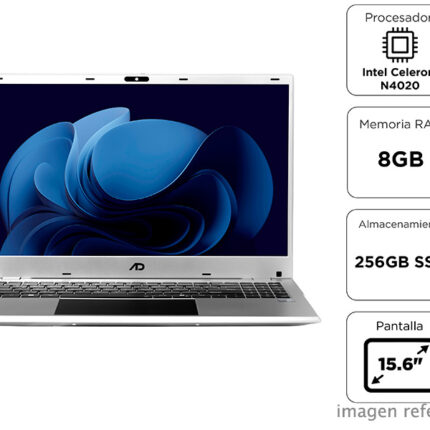 Laptop Advance NV9855 15.6" Intel Celeron N4020 8GB RAM 256GB SSD ADV-NV9855M