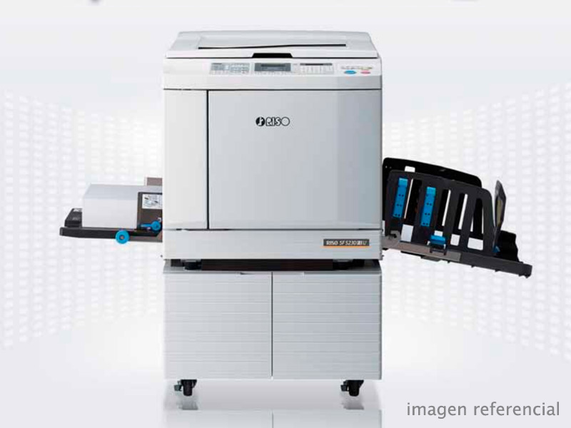 S-8192U Duplicadora Digital RISO SF5230 EII B4 130 PPM S-8192U Impresion de Alto Volumen