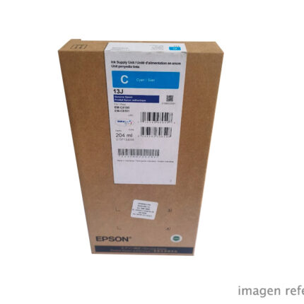Tinta Epson T13J200 Cyan WorkForce Pro EM-C8100 A3 204ml