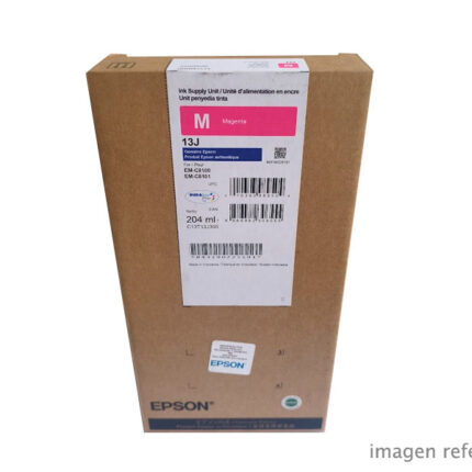 Tinta Epson T13J300 Magenta WorkForce Pro EM-C8100 A3 204ml