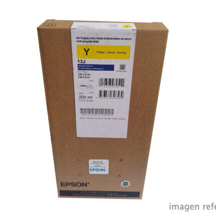 Tinta Epson T13J400 Amarilla WorkForce Pro EM-C8100 A3 204ml