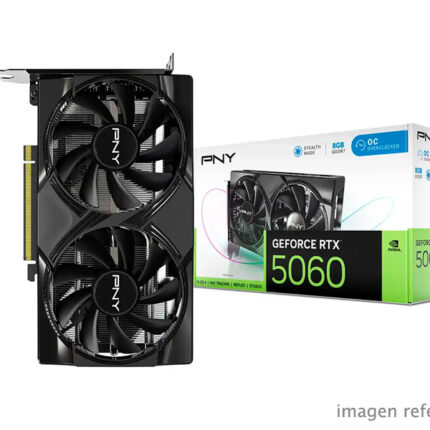 Tarjeta de Video PNY GeForce RTX 5060 OC 8GB GDDR7 VCG50608DFXPB1-O