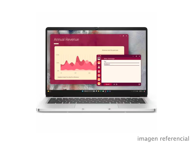 Y5C5C Notebook Dell Pro 14 PC14250 14" FHD+ Core Ultra 5 235U vPro 16GB 512GB SSD Windows 11 Pro Y5C5C