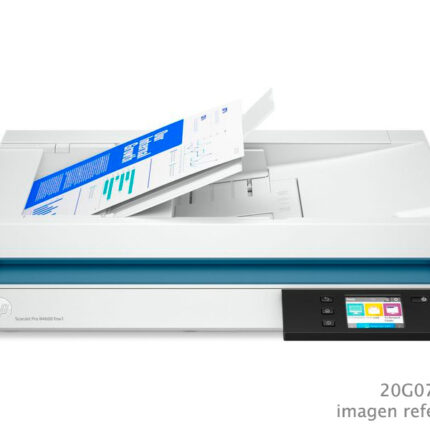 Scanner HP ScanJet Pro N4600 fnw1 Red WiFi USB ADF 40 ppm 80 ipm 20G07A