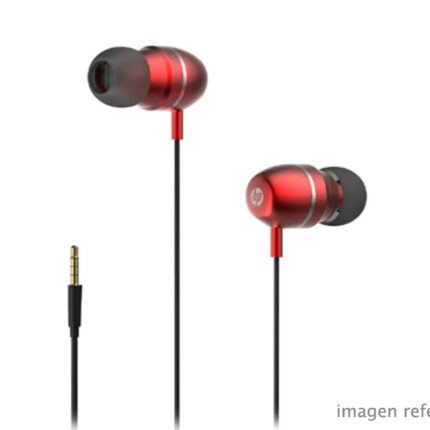 Audifonos In-Ear HP DHH-3112 Rojo con Microfono y Control de Volumen 2B288AA