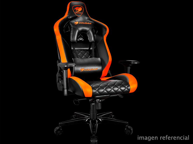 3MATTNXB.0001 Silla Gamer Cougar Armor Titan Reclinable 170° 160 kg Naranja Negro 3MATTNXB.0001