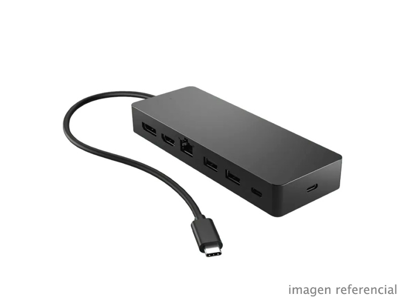 50H55UT Hub Multipuerto HP Universal USB-C 7 Puertos HDMI DisplayPort RJ45 50H55UT
