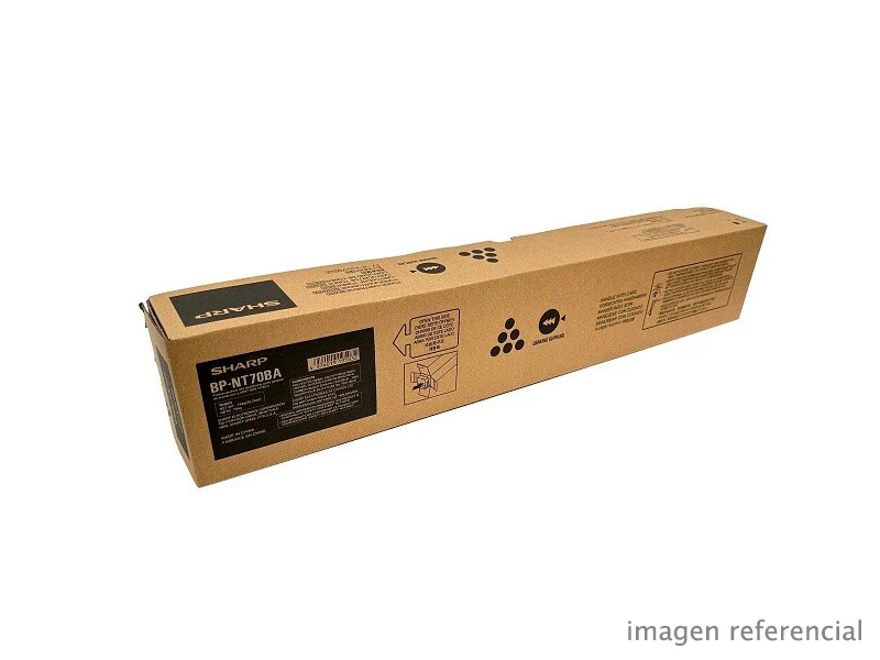 BP-NT70BA Toner Sharp BP-NT70BA Negro 40000 Paginas BP-70C45A BP-70C65A