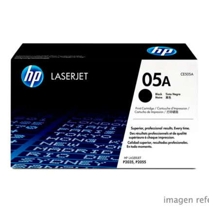 Toner HP CE505A 05A Negro LaserJet P2035 P2055 2300 Paginas