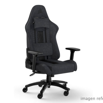 Sillon Gamer Corsair TC100 Relaxed Negro Espuma de Memoria Acero Nilon CF-9010050-WW