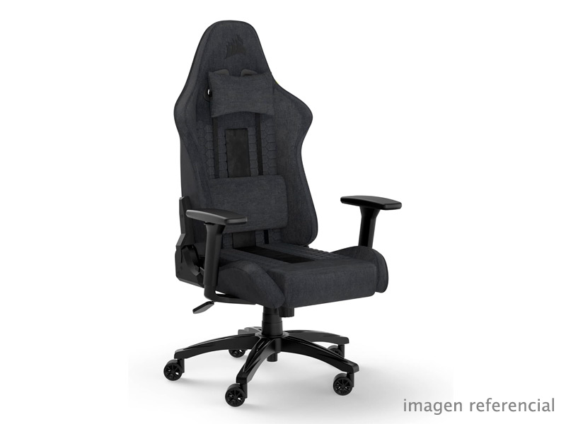 CF-9010050-WW Sillon Gamer Corsair TC100 Relaxed Negro Espuma de Memoria Acero Nilon CF-9010050-WW