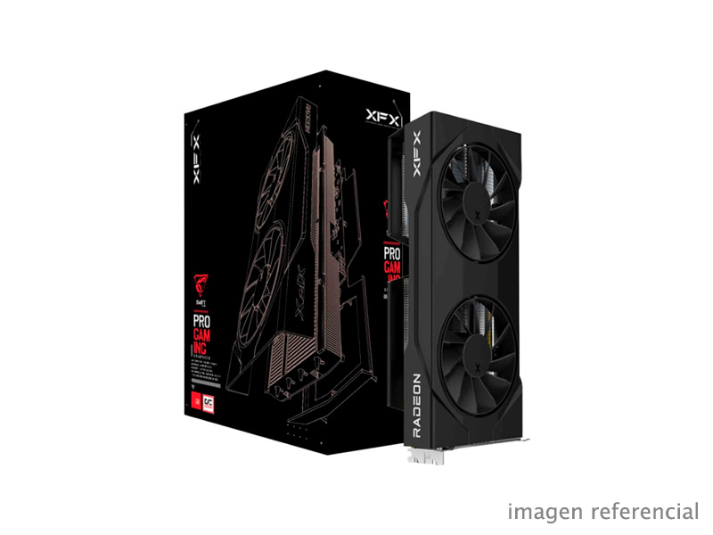 RX-96SWFT8BC Tarjeta Grafica XFX Swift Radeon RX 9060 8GB GDDR6 X2 Gaming Edition RX-96SWFT8BC