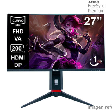 Monitor Gaming Curvo Teros TE-2788G 27" Full HD VA 200Hz 1ms HDMI DisplayPort