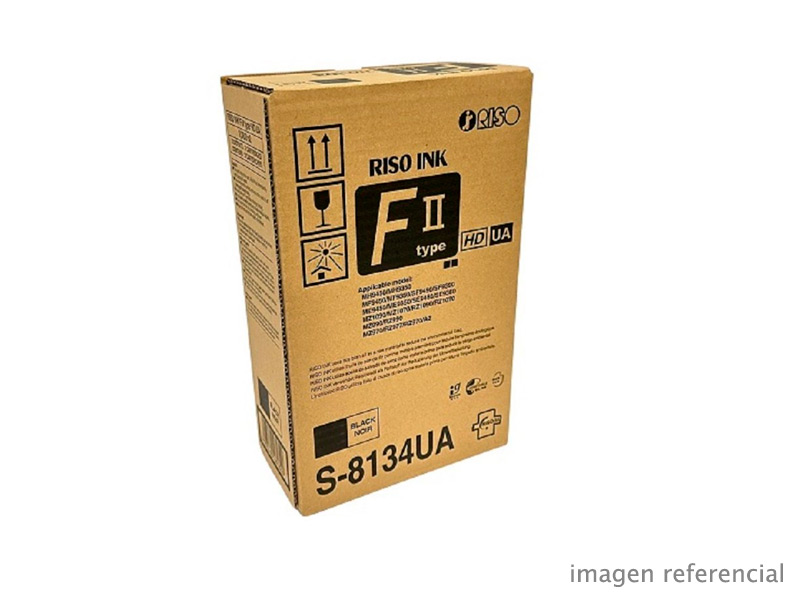 S-8134UA Tinta RISO S-8134UA Negra S-6870 1,000 ml