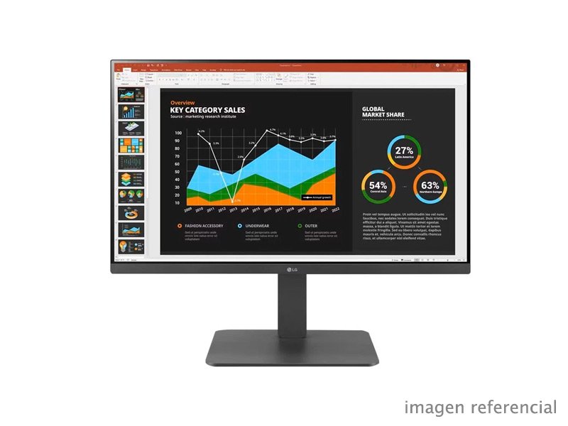 24BR650 Monitor LG 24BR650 24 pulgadas IPS Full HD USB-C Pivot