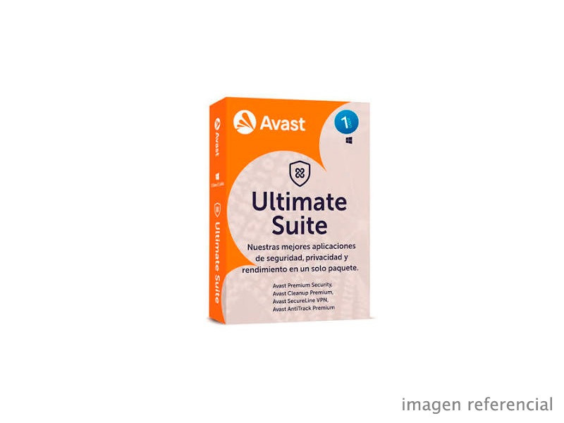 5377791 Avast Ultimate 1 usuario 12 meses 5377791