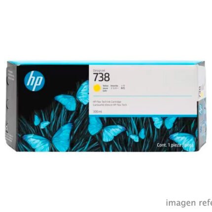 Tinta HP 738 676M8A 300 ml amarillo