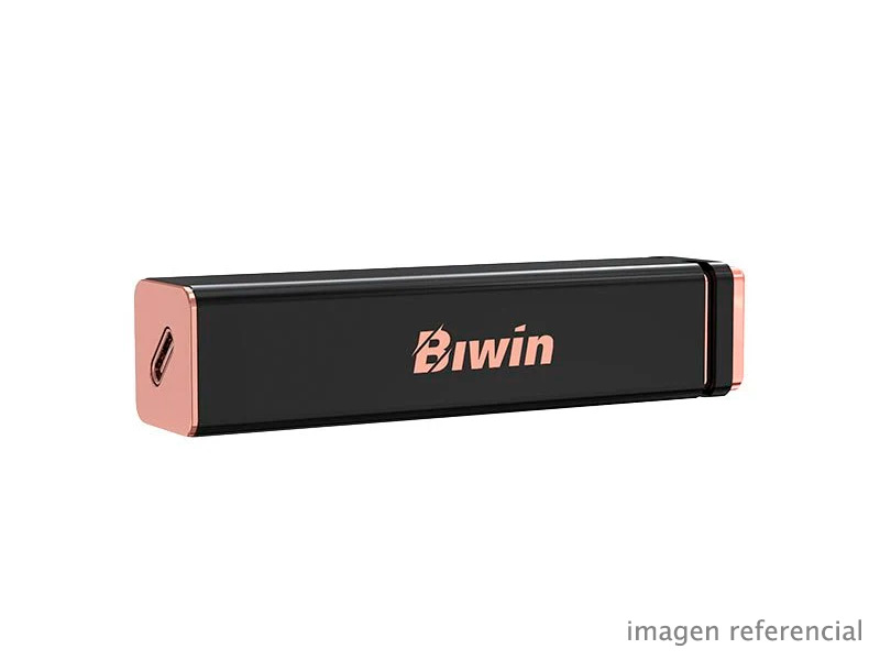 BPD200001TB-RGH SSD externo BIWIN PD2000 1TB negro USB 3.2 Gen 2x2 BPD200001TB-RGH