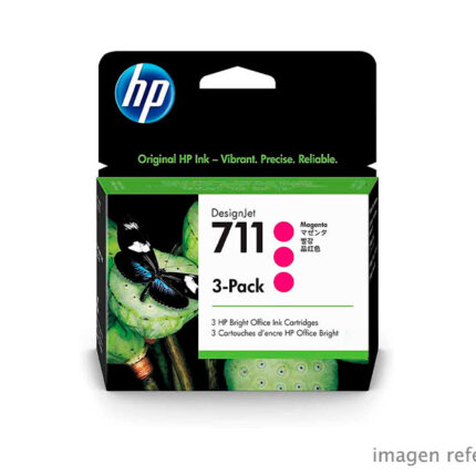Tinta HP CZ135A 711 Magenta 3 Pack 29 ml