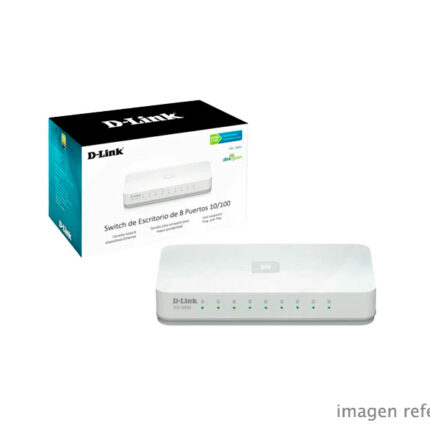Switch D-Link DES-1008A 8 puertos 10/100 Mbps