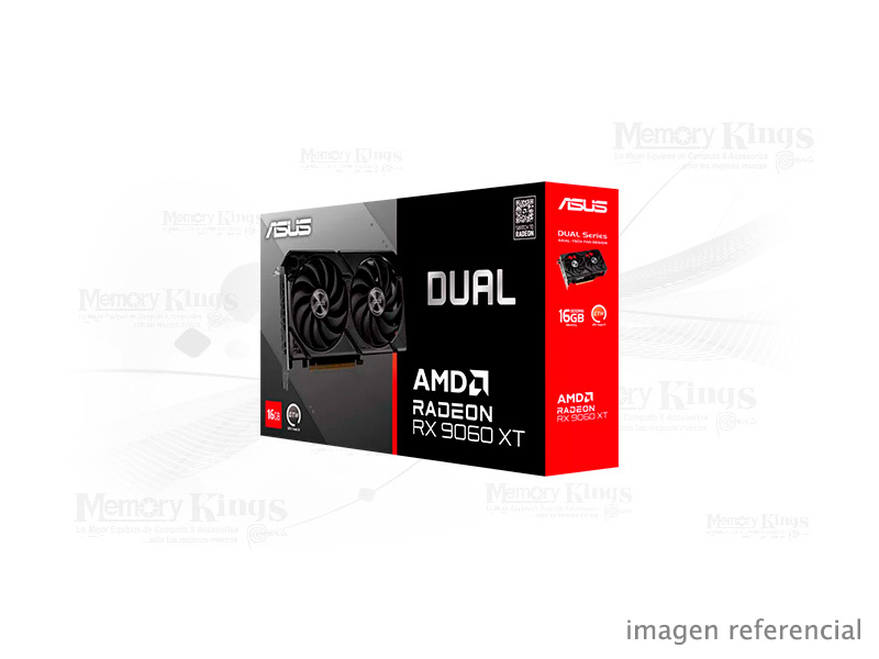 DUAL-RX9060XT-16G Tarjeta gráfica ASUS Dual Radeon RX 9060 XT 16GB GDDR6
