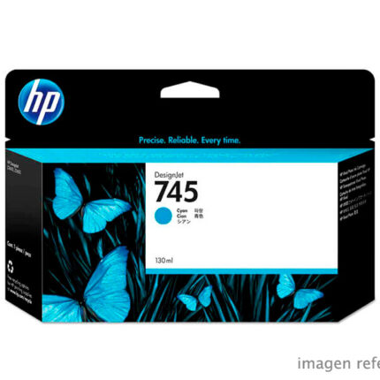 Tinta HP 745 F9J97A 130 ml Cyan