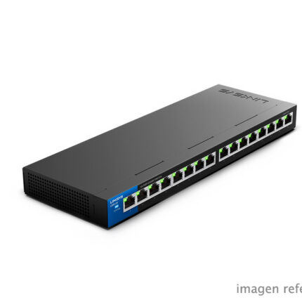 Switch Linksys LGS116 16 puertos Gigabit metálico