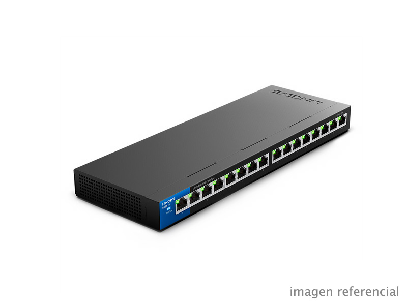 LGS116 Switch Linksys LGS116 16 puertos Gigabit metálico